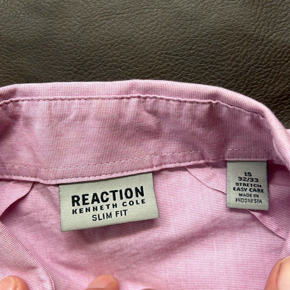 Kenneth Cole Reaction Dress Shirt - Picture 3 of 3